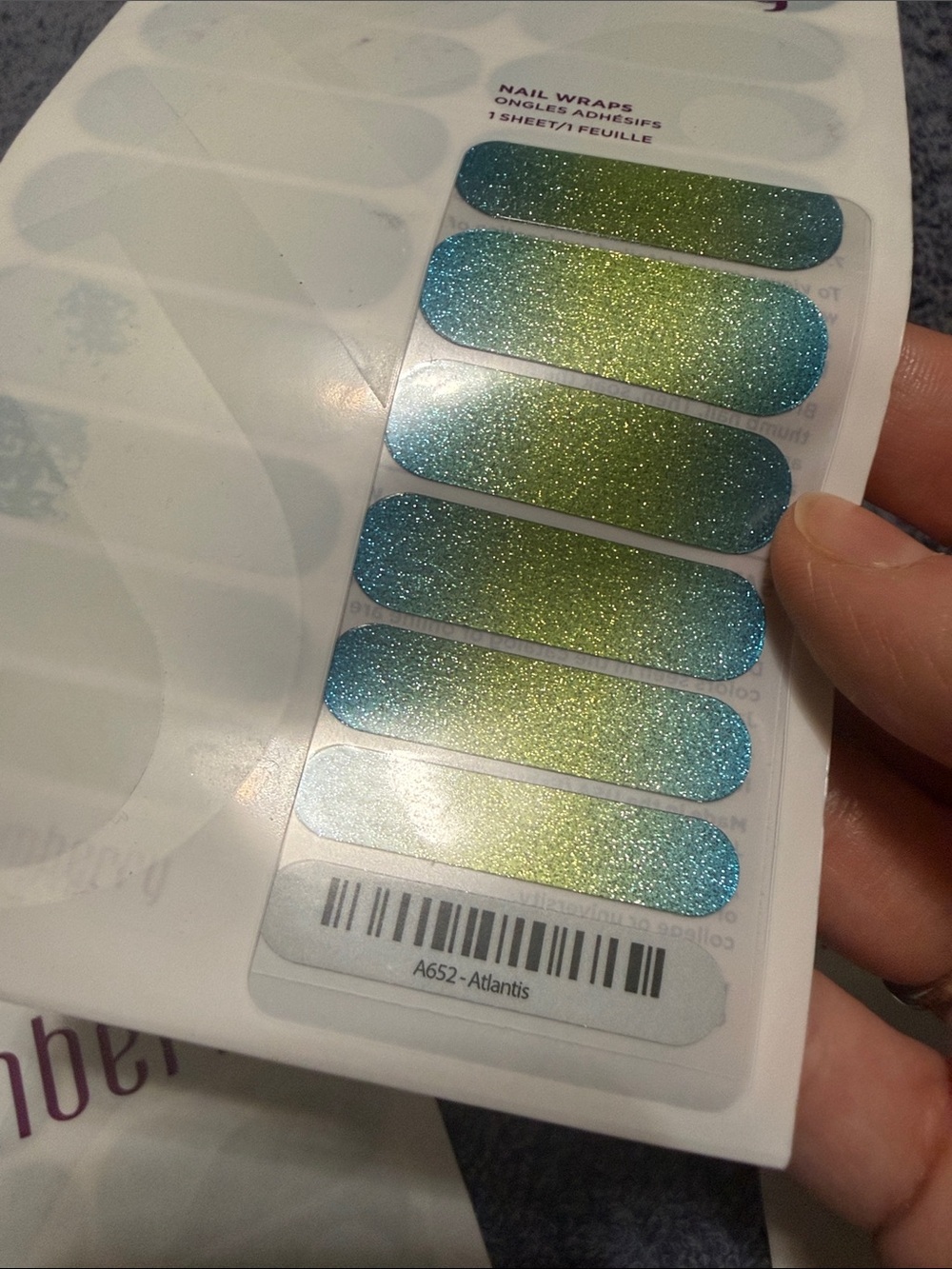 Brand New Jamberry Nail Wraps set of 4 - Picture 4 of 13